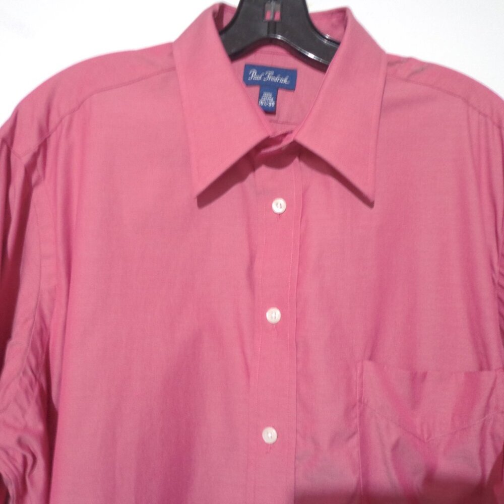 PAUL FREDRICK DRESS SHIRT 16 1/2 - 35